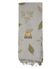 Eco Printing Cotton Scarf -